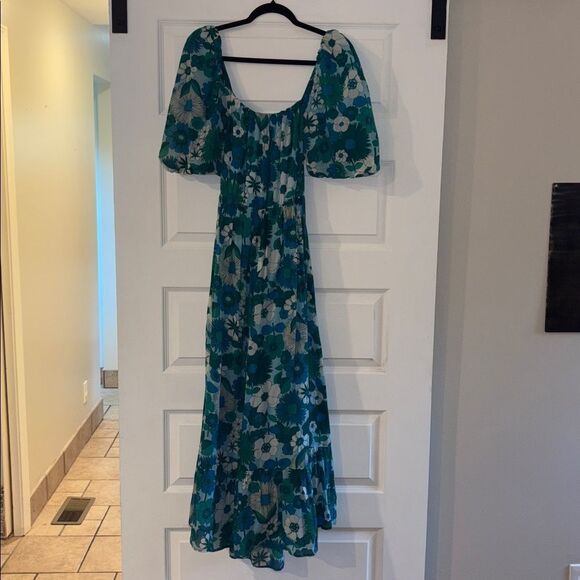Antik Batik Lorette Lagoon Maxi Dress - Picture 3 of 11